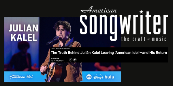 Editorial artwork for The Truth Behind Julian Kalel Leaving American Idol and His Return