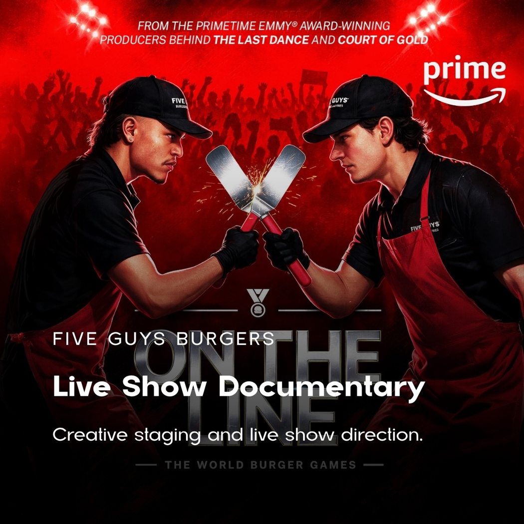 FIVE GUYS BURGERS — Live Show Documentary